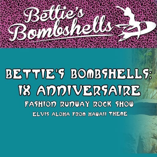 Betties Bombshells Fashion Runway Rock Extravaganza concerts in San Diego.