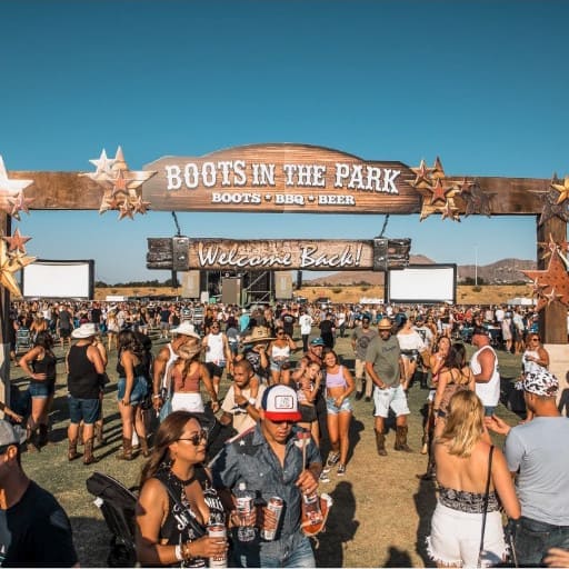 Boots In The Park concerts in San Diego.